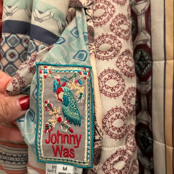 Johnny Was long reversible cozy puff coat♥️ - Picture 5 of 11